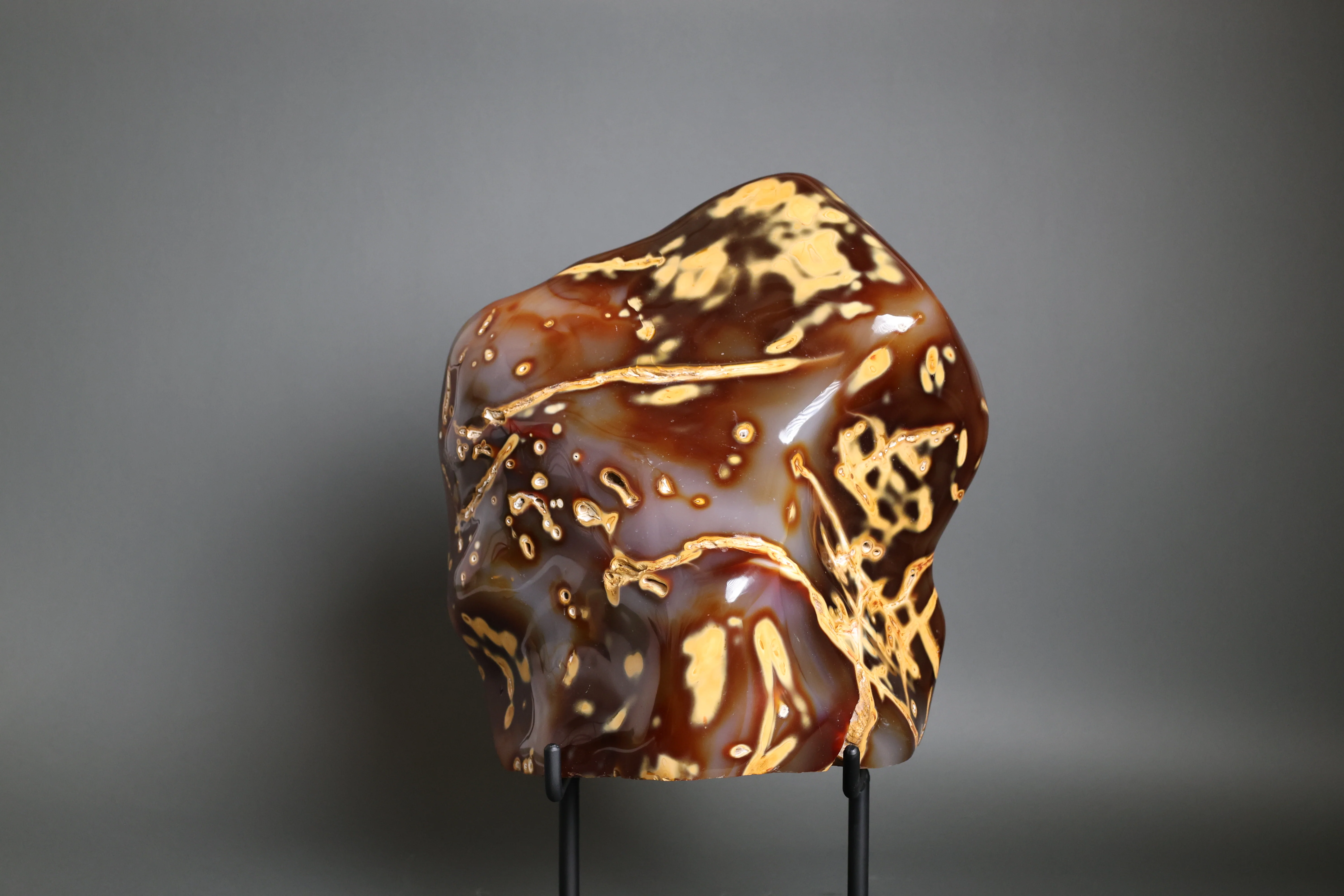 Sculptural Carnelian Agate - Image 5