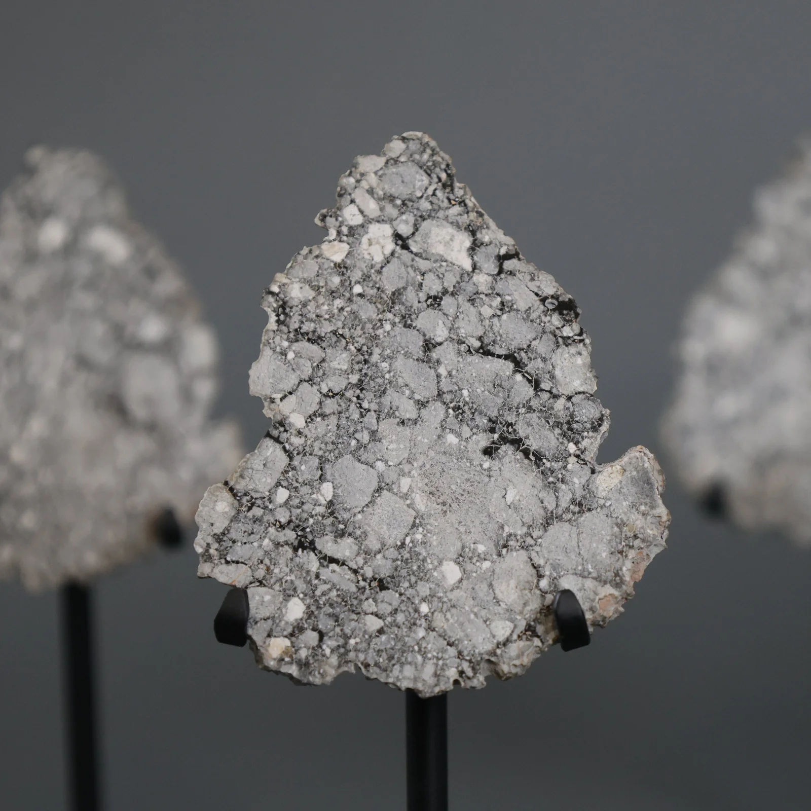 Lunar Meteorite Slice, Gadamis 005 - 28 grams - Image 3